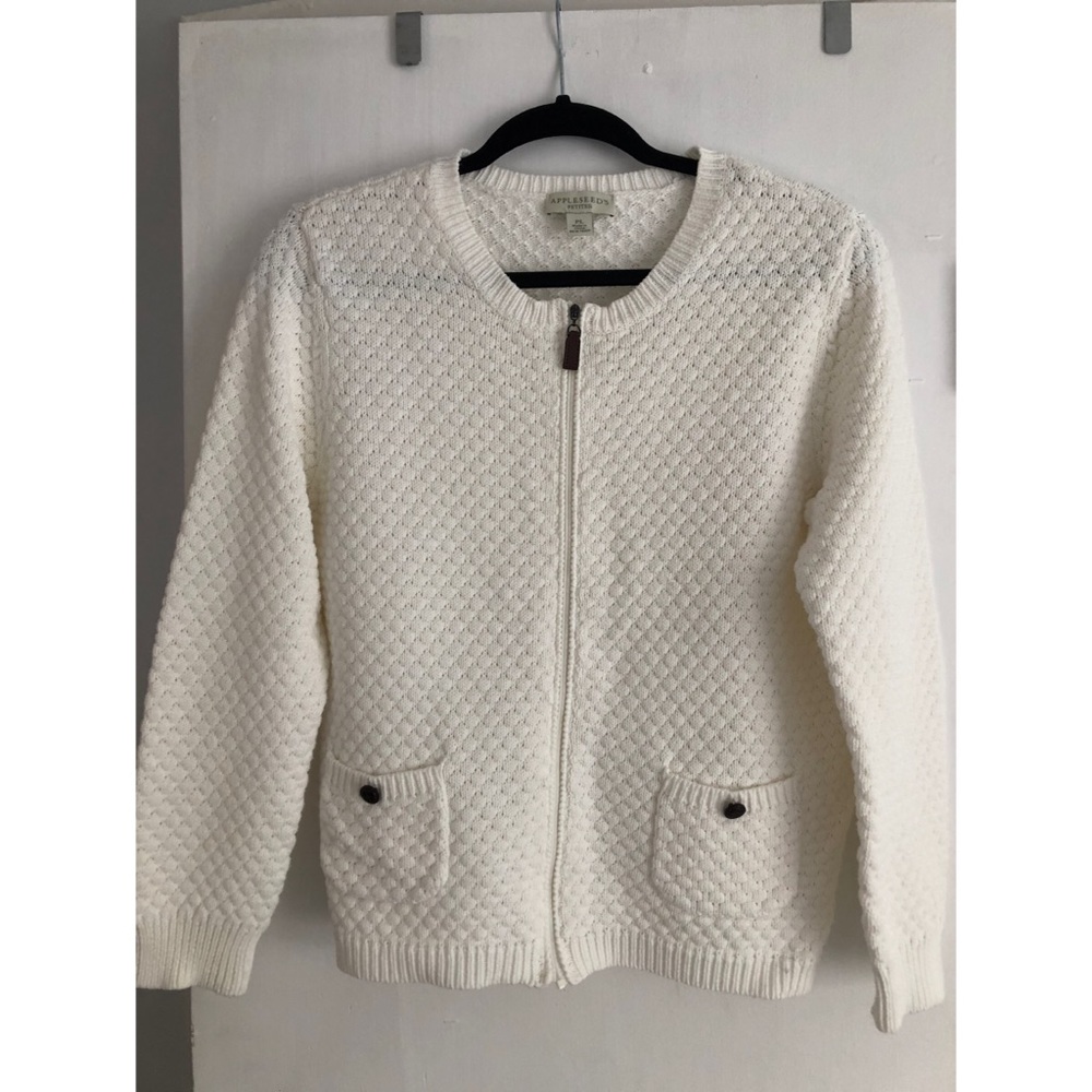 Appleseed’s Petite Women’s Zip Up Sweater